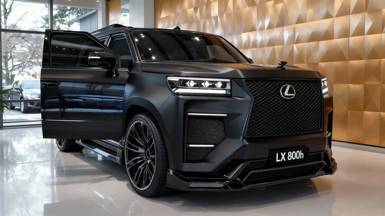 2026 Lexus LX 800 Just Went Full Villain Mode