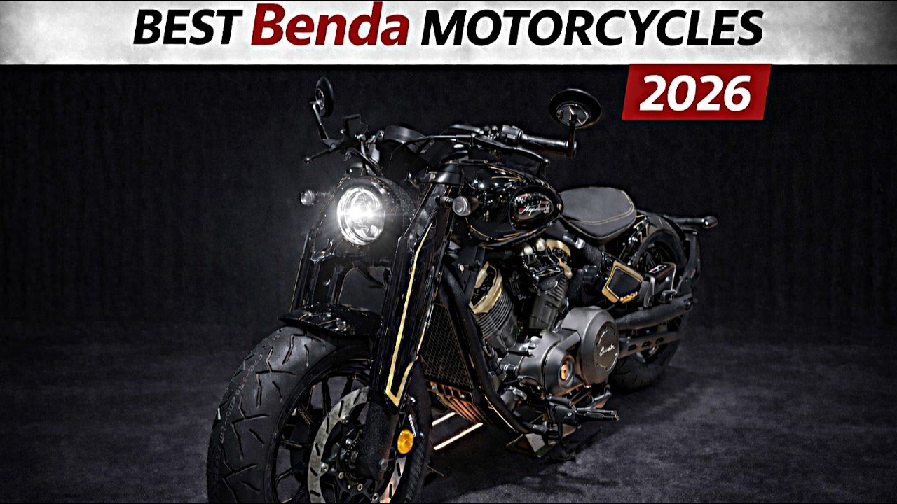 Benda Motorcycles For 2026 dark flag 950c
