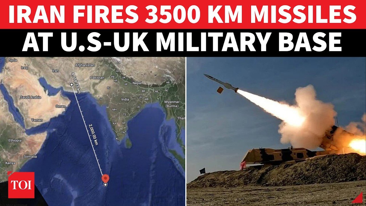 Iran UNLEASHES FIRST Long-Range Missile Attack