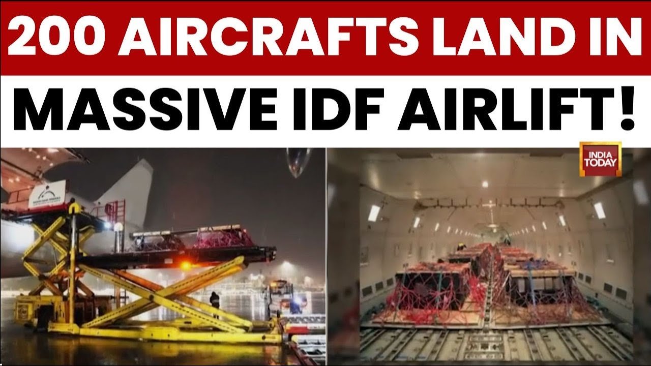 Israel Lands 200th Aircraft in Weapons & Military Equipment